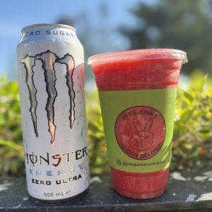 White Monster Watermelon Berry Blast Smoothie