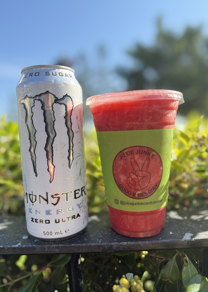 White Monster Watermelon Berry Blast Smoothie