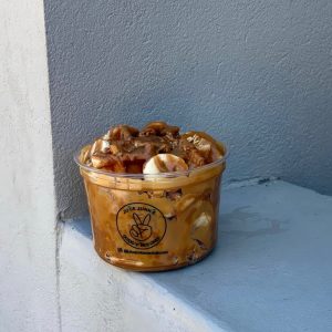 Biscoff Banana Crunch Waffle Bowl