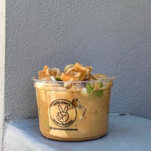 Peanut Butter Power Waffle Bowl