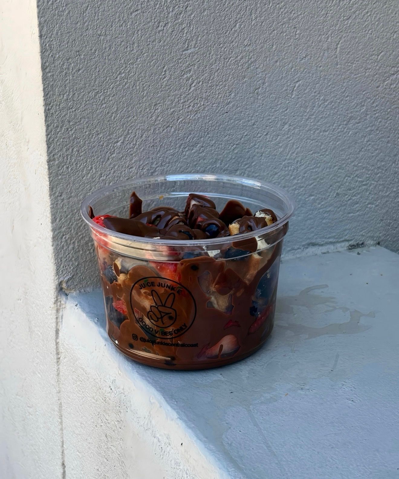 Nutella Berry Dream Waffle Bowl